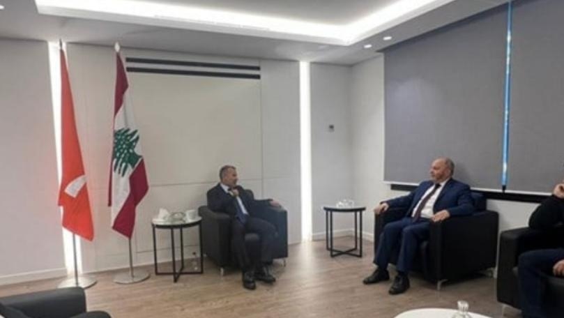 سكاف بحث في الشؤون الرئاسية مع باسيل