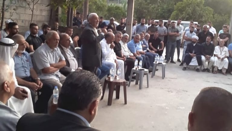 مصالحة عائلية بين آل الشمالي وآل دلال في المحمرة