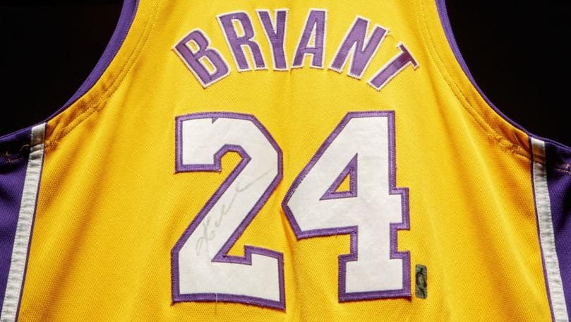 Iconic Kobe Bryant jersey up for auction
