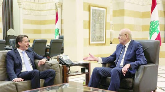 Mikati says Hochstein to visit Lebanon soon, vague issues to be addressed face-to-face