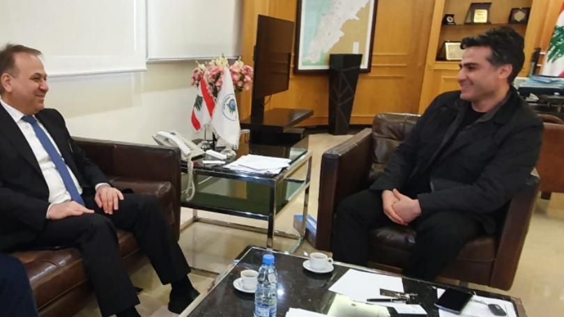 سفير لبنان لدى العراق نقل رسالة إلى حميّة تتعلّق بالتعاون بين البلدين