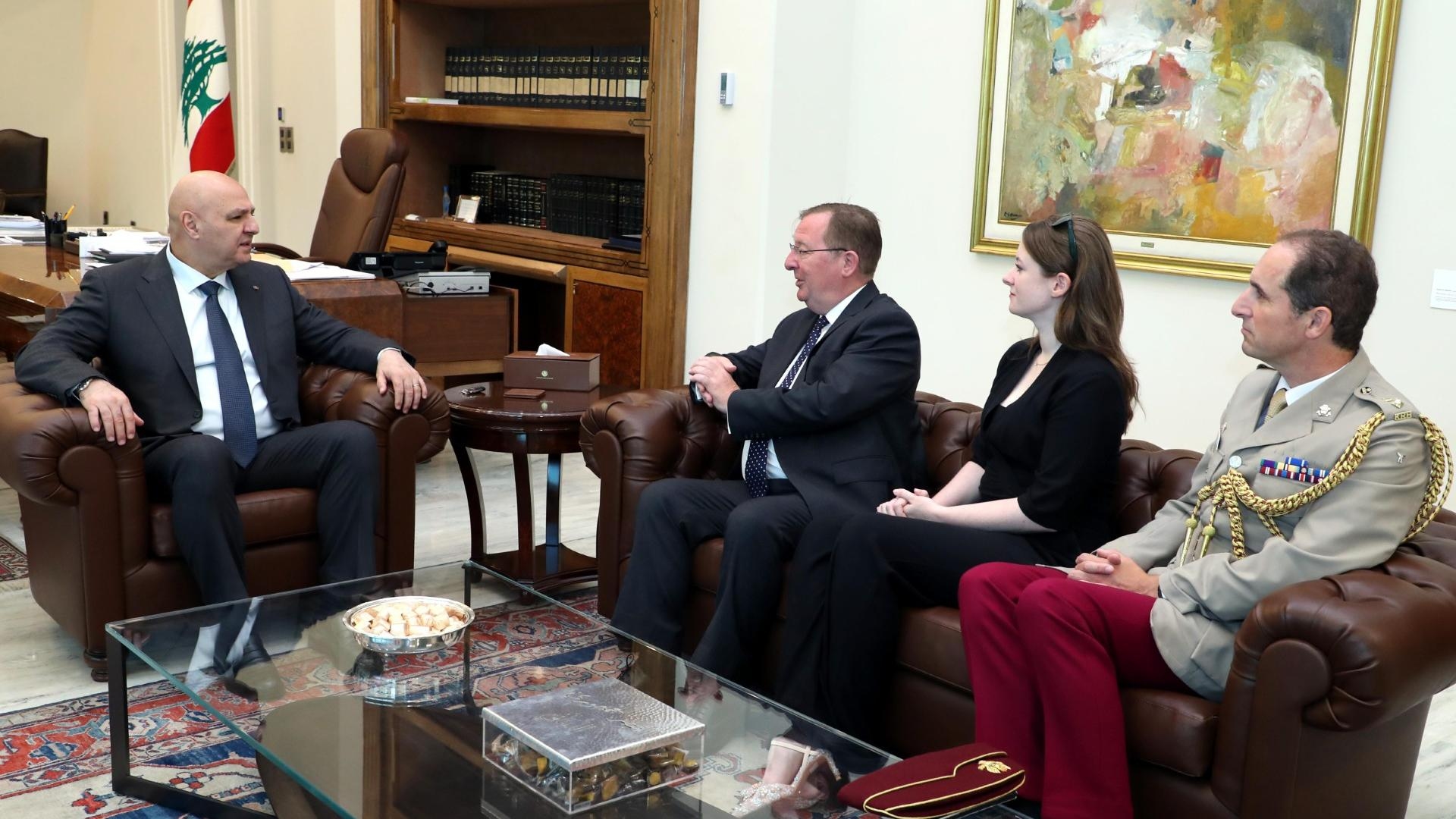 Aoun: UNIFIL, British Support Crucial for Lebanon - News Directory 3