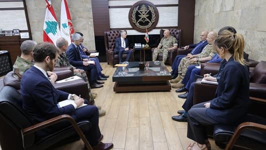 Lebanese Army Commander meets with French Ambassador