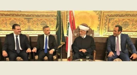 Derian discusses Lebanese, Arab affairs with Iraqi Vice PM, receives MP Skaff