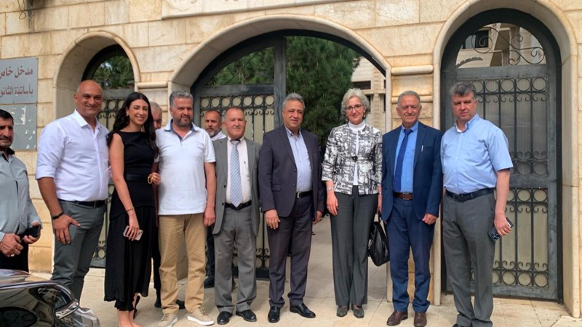 Education Minister tours Nabatieh schools, vows support amid security pressures