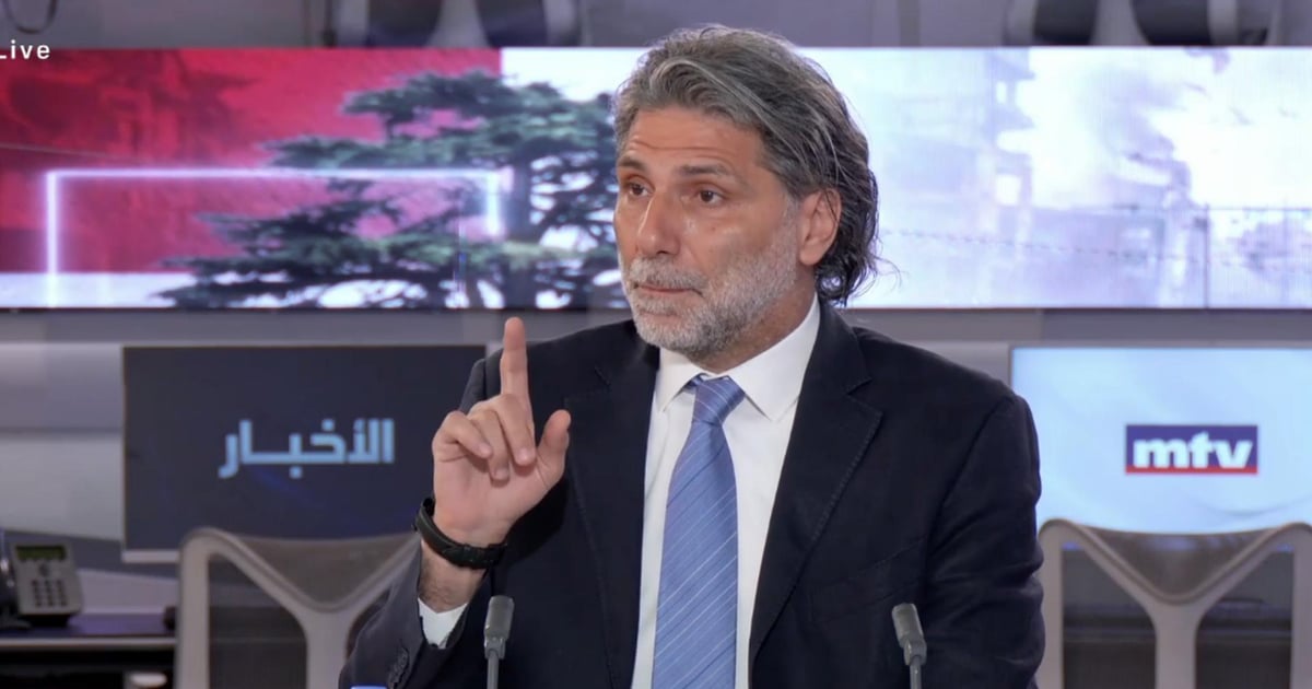 متّى لـ mtv لبنان يجب أن يتخذ قراراته بنفسه ومفاوضات الحزب مع إسرائيل كانت لمصلحة إيران