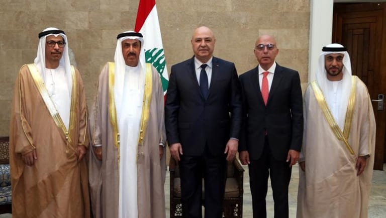 Aoun: Disputes are solved through dialogue, and no one wants war