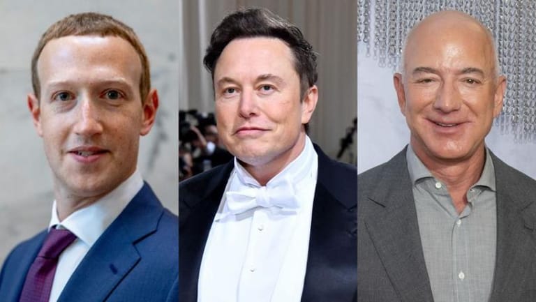 Tech Billionaires See Wealth Shrink Amid 2022 Stock Crunch