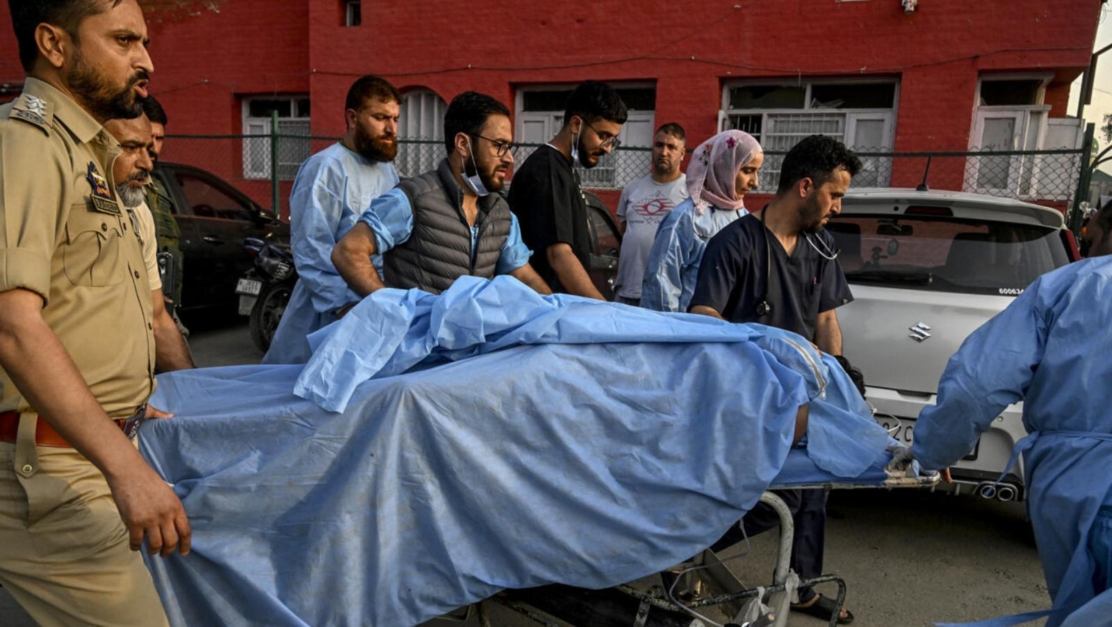 Several tourists killed in attack by gunmen in Kashmir