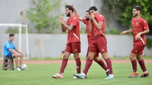 Nejme defeated Racing 3-0 and is currently leading the Lebanese Football Championship