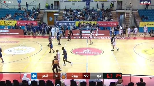 Beirut won against Al-Nasr UAE with a score of 99-81 in the first round of the Dubai International Basketball Championship