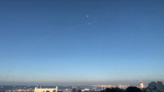 Watch: Sirens and Explosions in Haifa