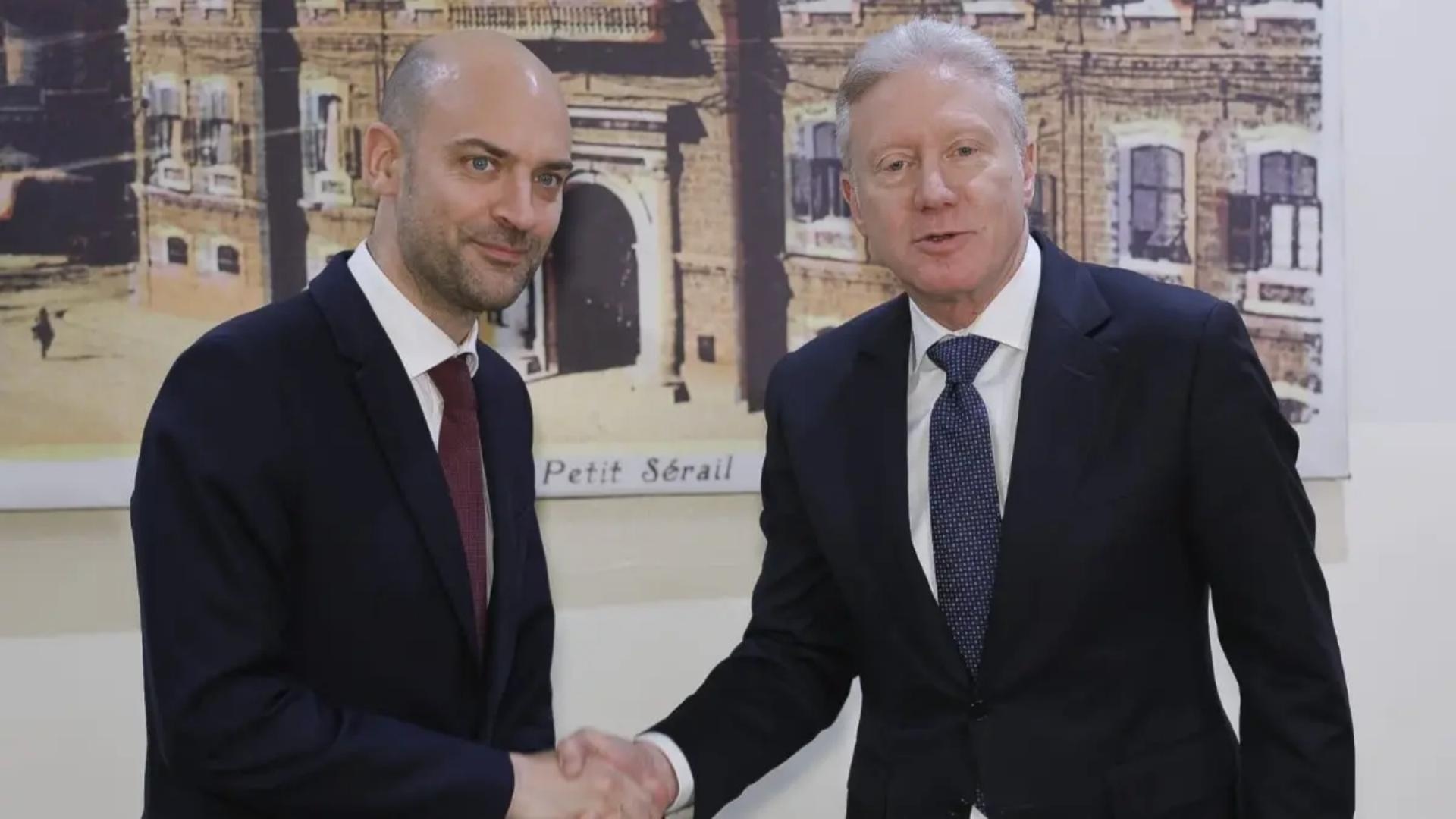لقاء رجّي وبارو ركّز على مؤتمر دعم الجيش... وهذا ما بُحث أيضاً