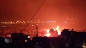 Watch: Airstrike and Powerful Explosion in Dahieh