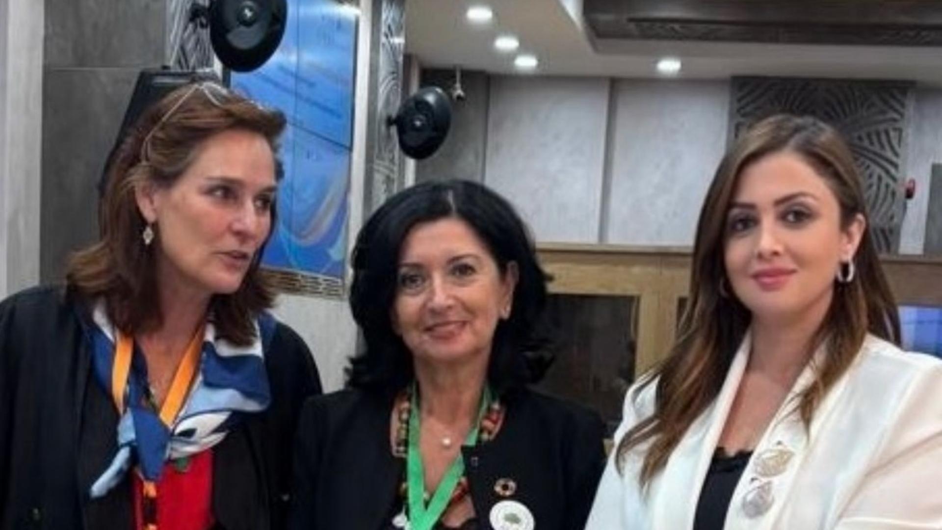 إليز مرهج مثلت الحوّاط في مؤتمر المنتدى المتوسطي لأصحاب المصلحة حول البيئة والعمل المناخي
