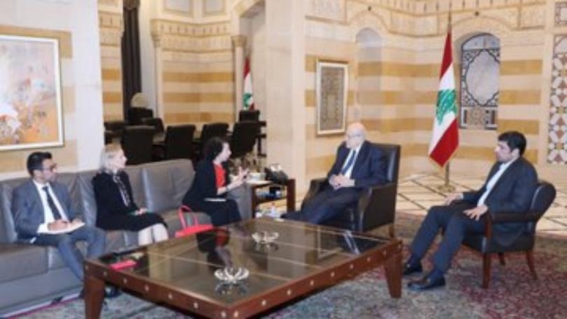 ميقاتي التقى مسؤولين في صندوق النقد والأونروا وعرض مع ريزا لوضع النازحين
