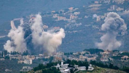 NNA: Israeli raids targeted Marjaayoun and Bint Jbeil