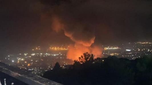 An Israeli raid targeted the Hadath Beirut neighborhood in Dahiyeh