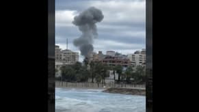 Watch: Airstrike on Tyre