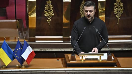 'Europe No Longer a Continent of Peace', Zelensky Tells French Parliament