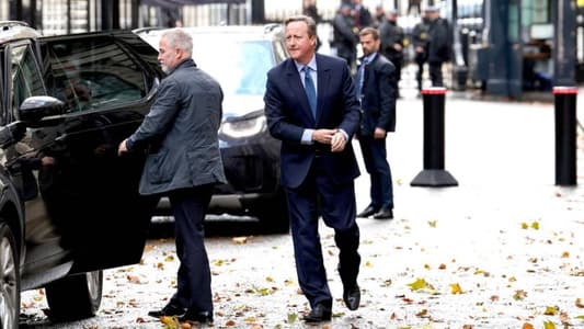 Former UK PM Cameron in surprise return to government as foreign secretary