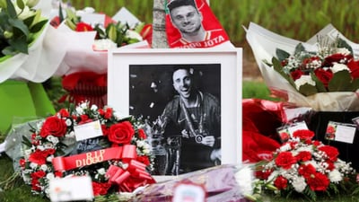 Liverpool's Jota Mourned by Family and Locals at Hometown Wake