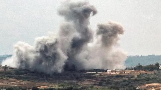 NNA: Israeli enemy bombed the southern Lebanese town of Khiyam