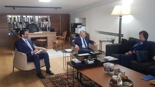Bassil meets UN Special Coordinator for Lebanon