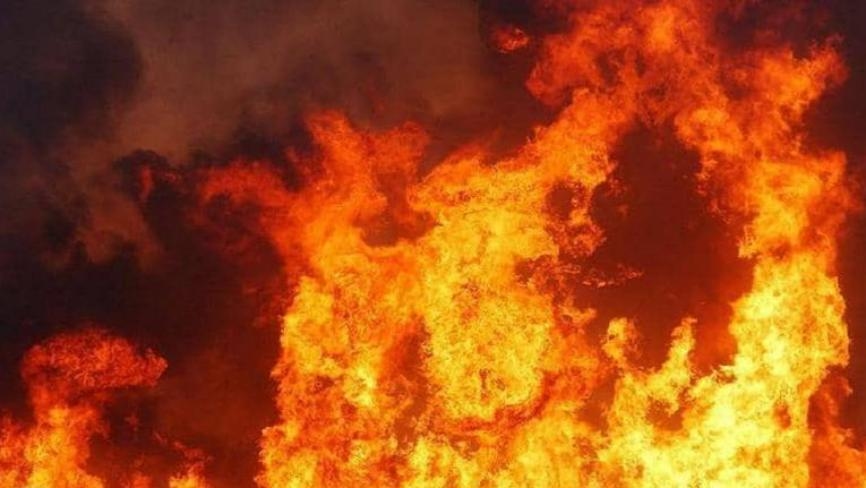 حريق كبير في أحراج بلدة بزال