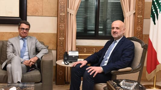 Mawlawi discusses general situation with Belgian Ambassador