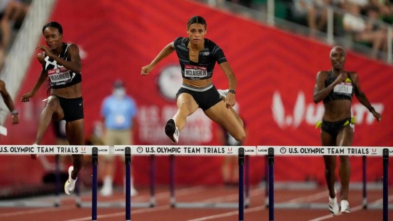 AFP: Sydney McLaughlin sets world record 51.90sec in 400m hurdles