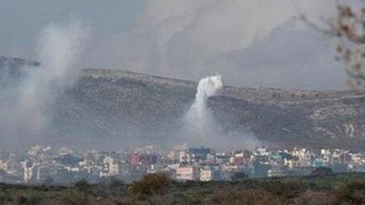 NNA: Israeli enemy artillery shelling targeted the outskirts of Bani Haiyyan