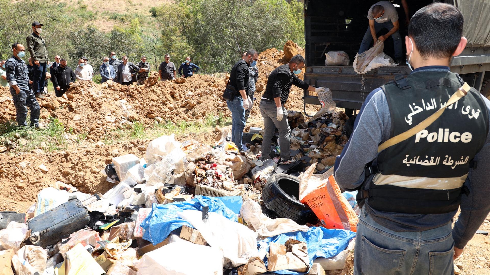 بالصّور: كميّات كبيرة من المخدّرات في جبل لبنان!