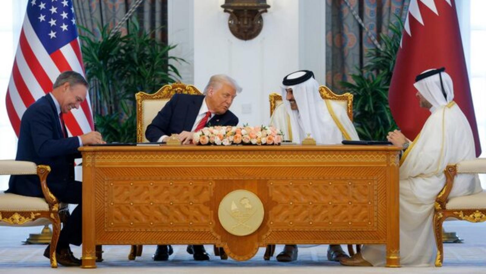 Qatar Airways signs deal for 160 Boeing jets during Trump visit