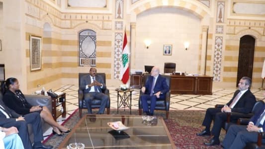 Mikati discusses means to bolster ties with PM of Antigua and Barbuda, meets French Ambassador and Caretaker Justice Minister