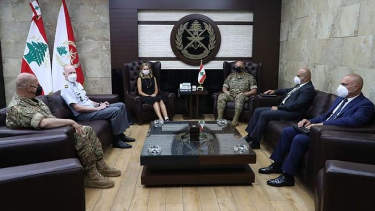 قائد الجيش استقبل السفير المصري والسفيرة السويسرية