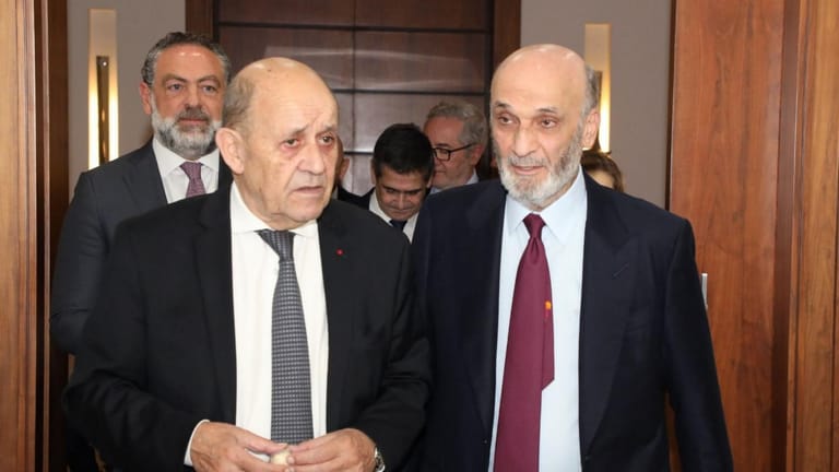 Le Drian sends bold message from Maarab: “Quand je parle, je parle”