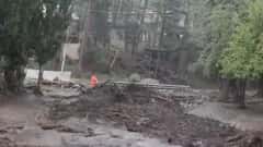 Watch: New Mexico Town Swamped by Floods