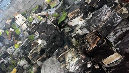 حريق في أحد معامل صناعة المدافئ
