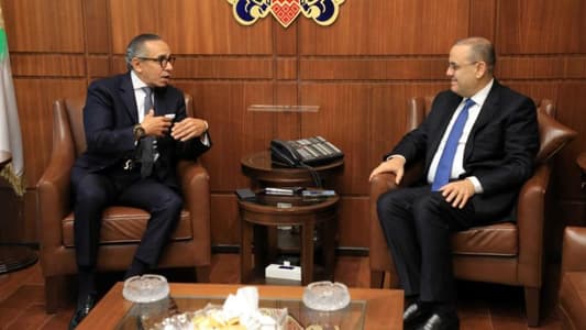 GS's Baissari broaches situation with Egyptian Ambassador, meets GLC head with an accompanying delegation