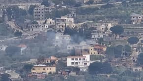 The Israeli army set homes on fire in Bani Hayyan