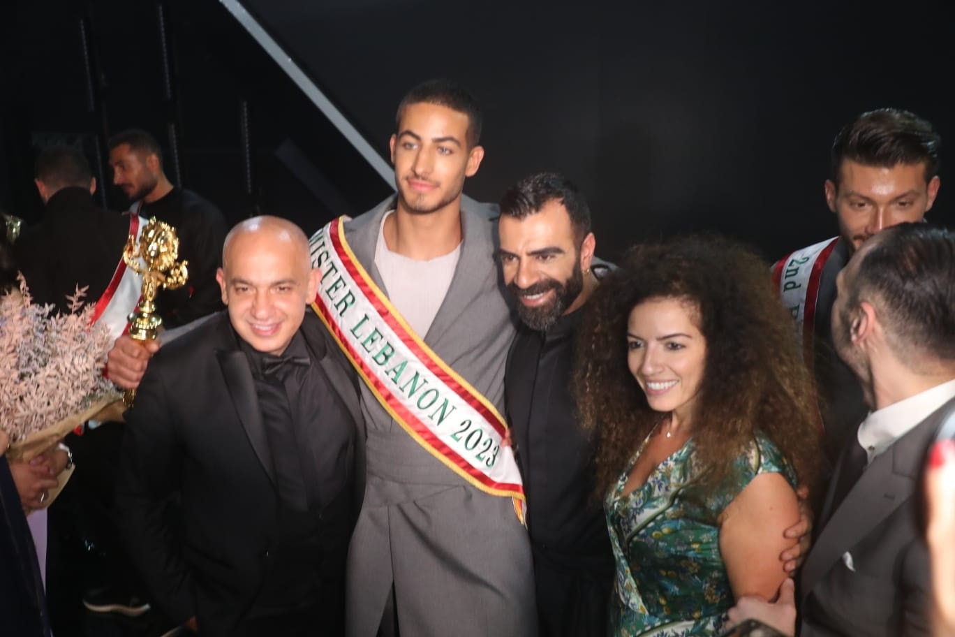 بالصور: أجواء حفلة مسابقة ملك جمال لبنان لعام 2023... وسيف الوليد حرب ملك "اللقب"