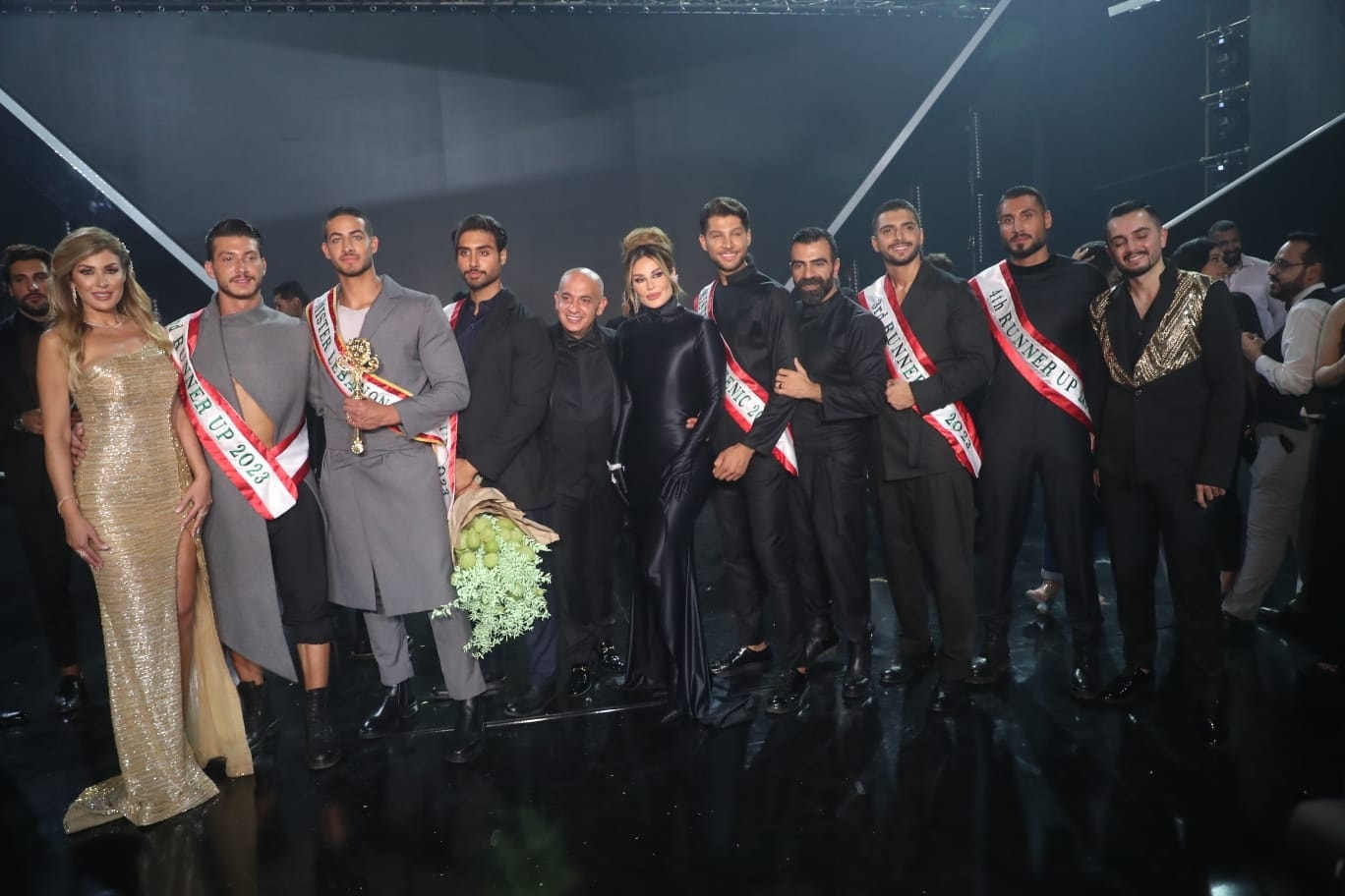 بالصور: أجواء حفلة مسابقة ملك جمال لبنان لعام 2023... وسيف الوليد حرب ملك "اللقب"