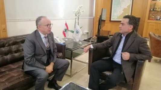 Hamieh meets Algerian Ambassador