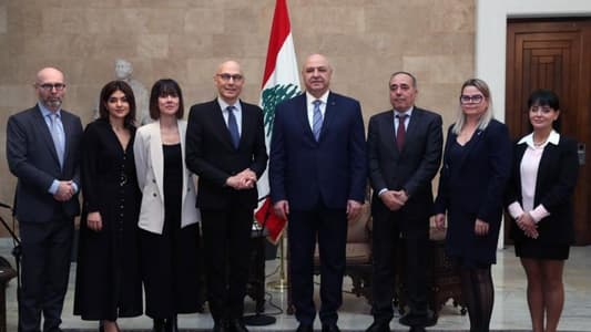 President Aoun meets High Commissioner for Human Rights