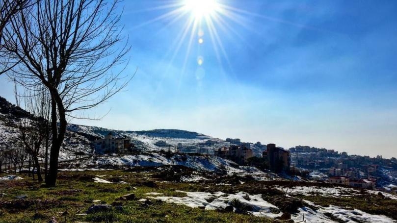 Weather: Partly cloudy, decreasing temperatures