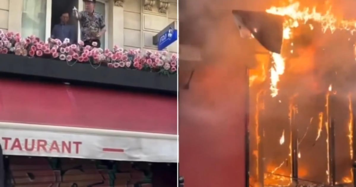 بالفيديو: واجهَ المتظاهرين بأغرب طريقة!