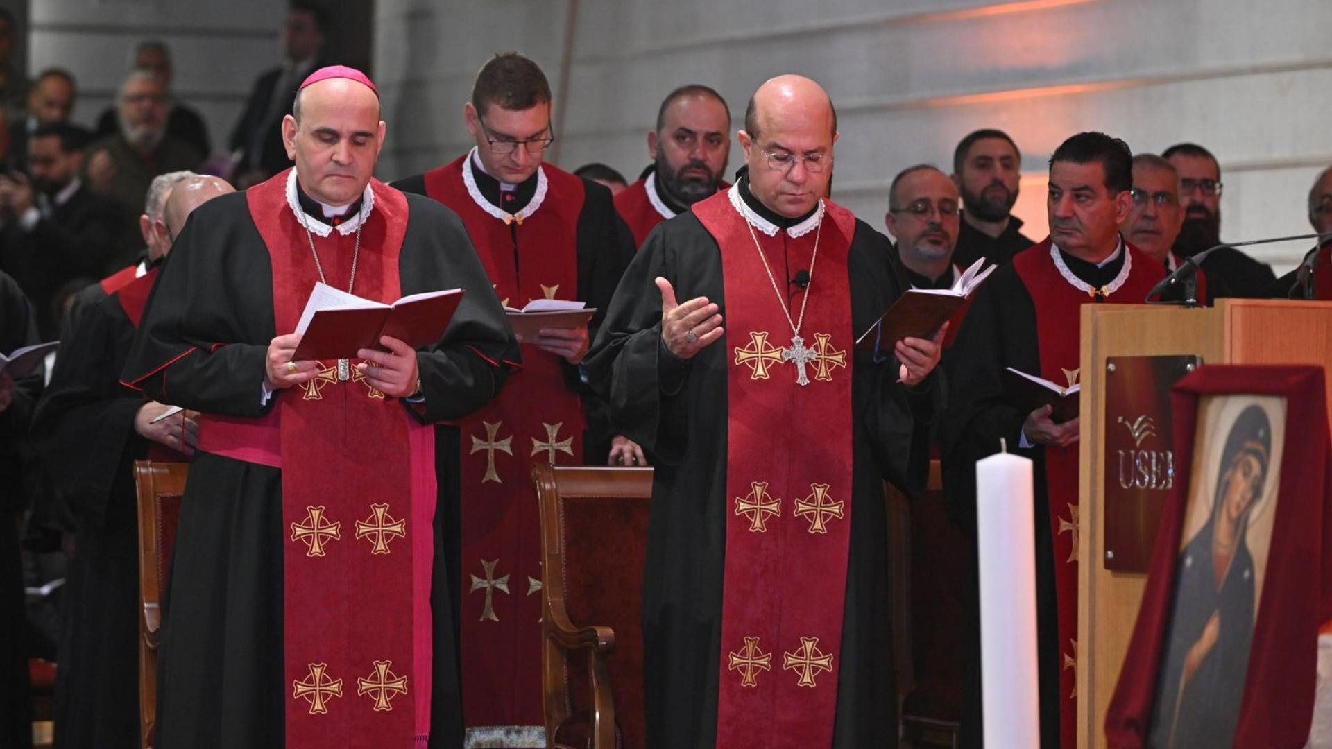 رتبة سجدة الصليب في جامعة الروح القدس