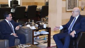 Mikati, Hamieh discuss course of work in public facilities