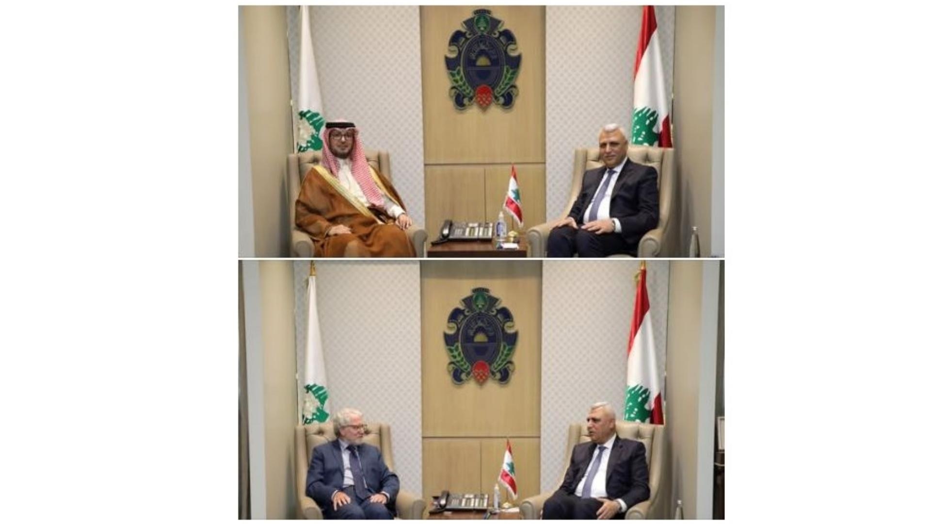 General Security Chief broaches situation with Saudi, Spanish Ambassadors
